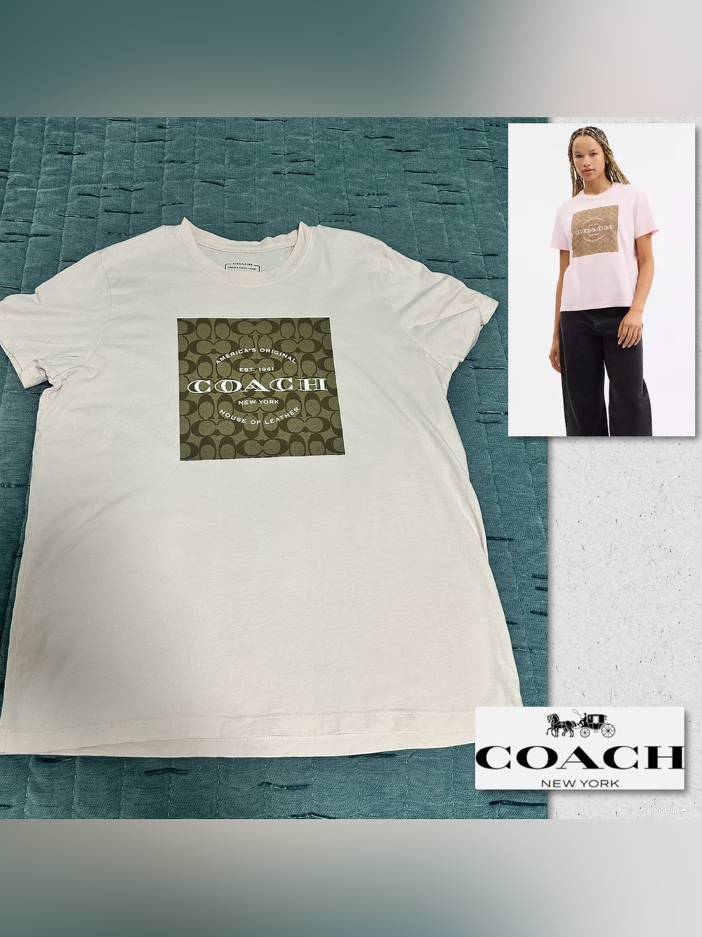 COACH Signature Square Graphic T-Shirt
